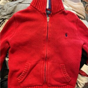 Polo by Ralph Lauren Red Kids Sweater